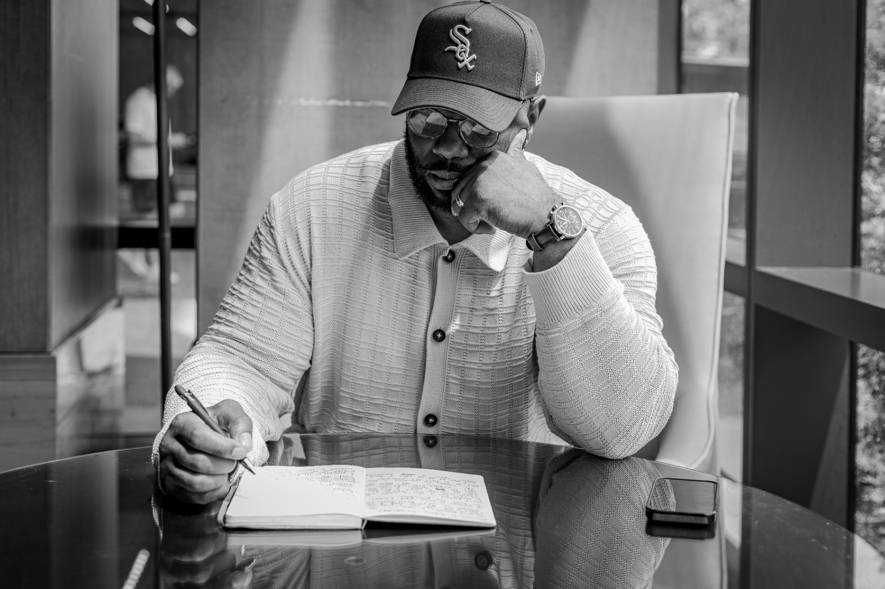 Branding portrait, editorial black & white 4