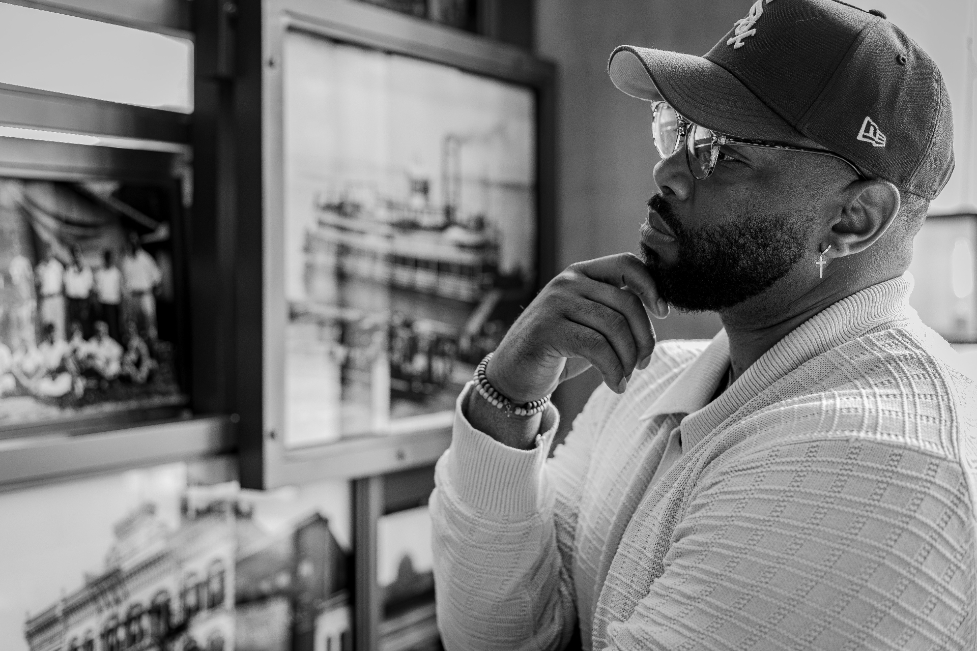 Branding portrait, editorial black & white 1